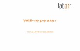 Wifi-repeaterlab31.eu/nl/wp-content/uploads/sites/7/2015/02/Lab31_Wi-FiRepeater... · 4 Hartelijk dank voor de aankoop van deze wifi-repeater. We raden u aan deze handleiding aandachtig