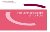 Reumatoïde artritis - ReumaLierreumalier.be/PDF-FILES/102.juli12_BS_Reumatoide_Artritis.pdf · 2 3 Bij reumatoïde artritis (RA) ontstaan gewrichtsontstekingen. Het is een auto-immuunziekte: