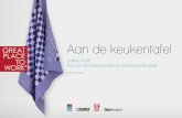 Aan de keukentafel - eplandata.nl · Aan de keukentafel Culture Audit Succes door persoonlijke en professionele groei 2015/2016, deel 2