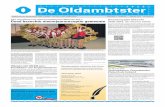 Met uitreiking van Sportcompliment Oldambt 2017 Goed ... Oldambster... · cepunt, o.a. een huisartsenprak - tijk, apotheek en fysiotherapie-praktijk een plaats krijgen. Ook het maken