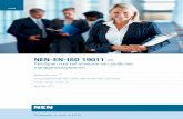 NEN-EN-ISO 19011 (nl) managementsystemen · Nederlandse norm NEN-EN-ISO 19011 (nl) Richtlijnen voor het uitvoeren van audits van managementsystemen Guidelines for auditing management