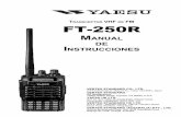 TRANSCEPTOR VHF FM FT-250R - api.ning.comapi.ning.com/files/F4xRjd6lMwJcdMPO98EOFGJYJeDPEkqkyxook**D6VRf3... · TRANSCEPTOR VHF DE FM. ... potencia del transmisor ....7 ... El FT-250R