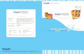 Barcode Generator SP 0110 - Duplo USA Barcode Generator brochure... · prede nidas para aplicaciones comunes, tales como tarjetas de negocios, tarjetas postales y tarjetas de felicitación.