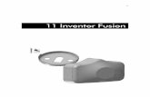 11 Inventor Fusion - cadcollege.com · Inventor Fusion en AutoCAD in combinatie met elkaar gebruiken. U modelleert kleine onderdelen in Fusion en voegt die toe aan AutoCAD. Installatie