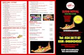 SUSHI ROYALsushiroyal.be/menu.pdf · Web : Chef’s Roll (8stuks) 103. Sexy Roll € 12,00 pikante krokante scampi getopt met paling,avocado en masago 104. ... THAISE CURRY Kokomelk