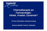Chemotherapie en Farmacologie; - nvvoncologie.nl · Fase II activiteit/farmacologie Fase III effectiviteit (en kwaliteit) Basiscursus NVvO 5 februari 2009 Farmacokinetiek Wat doe