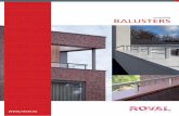 ALUMINIUM BALUSTERS - roval.nl NL/2013_dec_Brochure_5_Roval... · PDF fileRoval Aluminium 5 ROVAL ALUMINIUM Balusters worden meestal voorgeschreven uit veiligheids-overwegingen. Functionaliteit