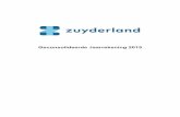 Geconsolideerde Jaarrekening 2015 - zuyderland.nl · Materiële vaste activa - 197.592197.592 Financiële vaste activa - 2.9922.992 Vlottende activa (13.582)101.345 87.762