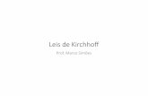 Leis de Kirchhoff - masimoes.pro.brmasimoes.pro.br/fisica_el/a04_Kirchhoff/Leis de Kirchhoff - Slides... · Leis de Kirchhoff Gustav Robert Kirchhoff (1824 –1887) As leis de Kirchhoff