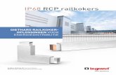 IP68 RCP railkokers - legrand.nl · IP68 RCP RCP IP68 GIETHARS RAILKOKER De nieuwe IP68 giethars railkoker is beschikbaar in stroomsterktes van 630 t/m 6300A. De IP68 beschermingsgraad