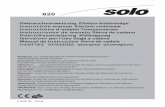 kse solo620(25-02-04) - SOLO  · PDF fileImportant: Read operating instructions before use! ... cabeça e ouvidos! 2 Atenção! ... oil and sharp edges. 19