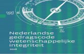 Nederlandse gedragscode wetenschappelijke - uba.uva.nluba.uva.nl/binaries/content/assets/subsites/bibliotheek/... · ( 12. Sectorale regeling nevenwerkzaamheden van de VSNU