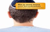 Wat je moet weten over het jodendom - nik.nl · Stel je zou alleen weten dat molens, ... waarom hou je je aan die rustdag? ... Zo heb je vast ook over de verschillende geloven