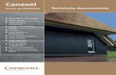 Canexel - peter's hout · Canexel Houten gevelbekleding Eenvoudige & snelle montage Onderhoudsarm Natuurlijk ogende houtstructuur Keiharde, weerbestendige toplaag