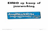 EHBO op kamp of jaarwerking - Jeugdwerker.bejeugdwerker.be/downloads/ehbo.pdf · Dossier via Jeugdwerke.be Pagina 3 1. Inleiding (Top) Eerste hulp bij ongevallen of kortweg EHBO is