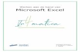 Werken aan de hand van Microsoft Excel - in4matica.bein4matica.be/wp-content/uploads/2018/10/Rekenblad-theorie.pdf · De begrippen van Excel (werkomgeving): startblad, rubriek, cel,