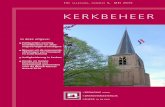 KERKBEHEER - kerkrentmeester.nlkerkrentmeester.nl/media/kerkbeheerartikel/flipbooks/2015/201505... · Gemeenten en kerken die behoren tot de Protestantse Kerk in Nederland kunnen