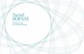 Tarief SOFAM · Inleiding SOFAM – Auteursmaatschappij gespecialiseerd in de Visuele Kunsten 2 Toepassing van het SOFAM-Tarief 2 Verplichtingen voor de gebruiker 3