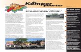 Start nieuwbouw Vogelbuurt en Rodetorenbrug van start 1 2 3 4 de Kamperpoorter 2e editie 2012.pdf · uitgave juni 2012 In deze krant ... Activiteiten meivakantie Wilt u op de hoogte