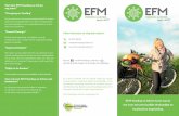 EFM Voeding en Advies komt naar je toe voor een ...efmvoedingenadvies.nl/wp-content/uploads/2016/01/Folder-EFM.pdf · wat je koopt. Wat voor ... Je wilt weten of je gezond en voldoende