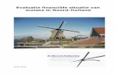 Evaluatie financiële situatie van molens in Noord-Holland · en Noord-Holland (158). Windmolens behoren tot het cultuurhistorisch erfgoed. In de 17e eeuw was ons land de bakermat