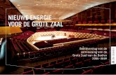 nieuwe energie voor de grote zaal - deerns.nl Grote Zaal de Doelen.pdf · Van de sloop van de vertrouwde blauwgroene stoelen, tot de schoonmaak om het eerste publiek op te vangen,
