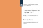 Gemeentefinanci«n Najaar2017 - famo.org Najaarsbijeenkomst Teun...  Een nieuw kabinet en gemeente