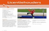 Licentiehouders - atletiekacademie.rfxweb.nl · nemen de maximale spierkracht, het maximale vermogen van de spier en de explosieve spierkracht af. Uit een zeer gedegen studie uit