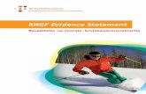 KNGF Evidence Statement - rpajanssen.nl · proprioceptie, posturale controle, spierkracht en bewe-gings- en spieractivatiepatronen. Als de regie van het neuromusculaire controlesysteem