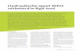 Hydraulische opzet WKO verbeterd in Rgd-tool - techniplan.nl · Tijdens de gebruiksfase kan door monitoring de goede werking van de WKO worden beoordeeld. Onderdeel van deze Rgd-