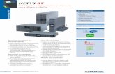 Enkelfasige UPS Volledige beveiliging als tower of in rack ... · besturingssystemen (5000-11000 VA). Communicatieopties • RT-VISION: professionele WEB/ SNMP-interface voor UPS-bewaking