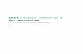 ESET NOD32 Antivirus · Nu op Unix gebaseerde besturingssystemen steeds populairder worden, ontwikkelen steeds meer makers van malware bedreigingen die zijn gericht op gebruikers
