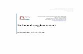 Model van schoolreglement voor het buitengewoon basisonderwijs De Bron 2015-2016.pdf · Willebroekkaai 36 1000 Brussel Schoolreglement Schooljaar 2015-2016 Gemeenschapsonderwijs DE