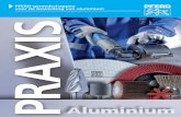 PFERD-gereedschappen voor de bewerking van aluminium · PDF file3 Aluminium Materiaal met toekomst Waarom nemen het gebruik en de bewerking van aluminium en aluminiumlegeringen verder