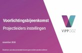Titel van de presentatie Ondertitel - vippggz.nl · Datum van presentatie. Naam spreker. ... leverancier van PGO of ICT-systeem instelling ... architectuur voorbeeld. 4.