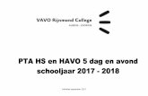 Definitief september 2017 - VAVO Rijnmond College havo 5 2017-2018.pdf · ... Europa: landbouw, landschap en liberalisering De Geo: Leefomgeving Wonen in Nederland Hoofdstuk 4: ...