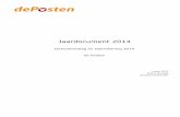 Directieverslag en Jaarrekening 2014 de Posten · Jaardocument (directieverslag en jaarrekening) de Posten 2014 (versie 2.0) 2 ... Voor de bezoldiging van de bestuurder conformeert
