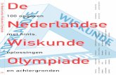 100 opgaven Nederlandse - wiskundeolympiade.nl · In elk opgavenhoofdstuk vind je op de linkerpagina een stuk of zes vraagstukken. De ... kwartcirkels met straal 1 geknipt zoals in