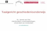 Taalvaardig het geschiedenisexamen in - leoned.nlleoned.nl/mm_files/do_35015/2012WeblezinggeschiedenisJvanDrie.pdf · a Welke verklaring voor het uitbreken van de Koude Oorlog wordt