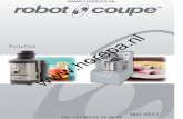 Prijslijst  · Robot-Coupe werkt dagelijks aan het reduceren van zijn verpakkingen en bevor- ... Als onze producten zijn voor meer dan 95% recycleerbaar en onze onderneming