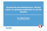 Dr. Helga Peeters - vlaamsforumdiagnostiek.be · Securex(David Ducheyne & Stefaan Arryn) Resultaten in een notendop • Tot nu toe weinig gebruik in Vlaanderen • Wel interesse •