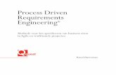 Process Driven Requirements Engineering - ICT Zonder Risico · in Agile en traditionele projecten Ruud Harreman . ICT zonder risico Qquest Reeuwijkse Poort 311b ... Dat zijn de opdrachtgevers
