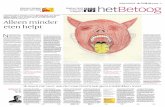 Alleen minder eten helpt - mkatan.nl 3 feb_tcm19-33858.pdf · eten helpt Bij afvallen verlies je op elke 3 kilo vet 1 kilo spierweefsel, en daar- ... die happen helpt niet. Patat