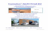 Cumulus Nederland BV - Cloud Object Storage | Store ... · hoog ventilatievoud en een geringe interne warmtelast. ... Cumulus ® is, naast leverancier, ook de ontwerper en fabrikant