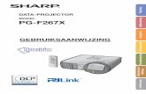 PG-F267X Operation-Manual NL - sharp.eu · De meegeleverde CD-ROM bevat handleidingen in het Engels, Duits, Frans, Spaans, ... zoals TV's met grote beeldschermen, videosystemen en