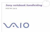 Sony notebook handleidingdownload.sony-europe.com/pub/manuals/swt/Z015/Z015851111.pdf · De Europese Unie streeft naar een vrij verkeer van goederen op de interne markt en naar het