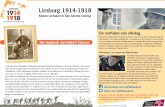 Limburg 14-18 5x192mm 8aug definitief 2 · Baptist en zijn regiment hebben het volste vertrouwen dat ... Hubert diende in het 14de Liniere-giment en werd nabij Luik gekazerneerd in