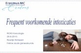 Fellow acute geneeskundeacuteinternisten.nl/wp-content/uploads/2013/06/ROIG-toxicologie-26... · Activatie geeft toename van de hartfrequentie, contractiliteit, AV- ... Junctioneel