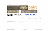 Fragmenten uit de Atea geschiedenis - dendrijhoek.be · atea_historiek4d.doc 1 van 325 31 december 2008 Fragmenten uit de Atea geschiedenis Samenstelling: Jan Verhelst , met hulp