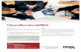 OpenBordersMBA - uhasselt.beUHasselt/brochures/2014/... · Programma inhoud. Module 1 - Think Globally. ... and Knowledge Management International Lobbying. Module 2 - Act Locally.